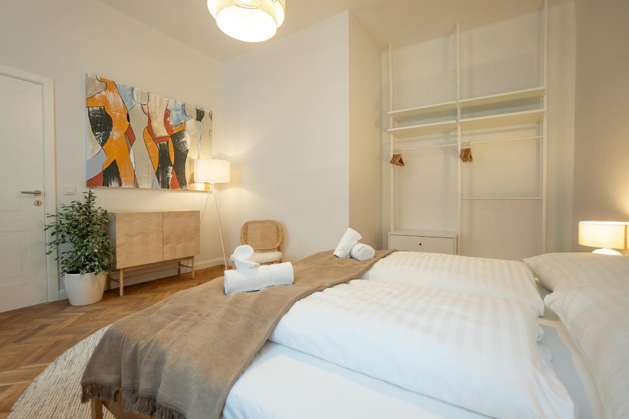 Chic 94M2 Apartment With A King-Size Bed Vídeň Exteriér fotografie