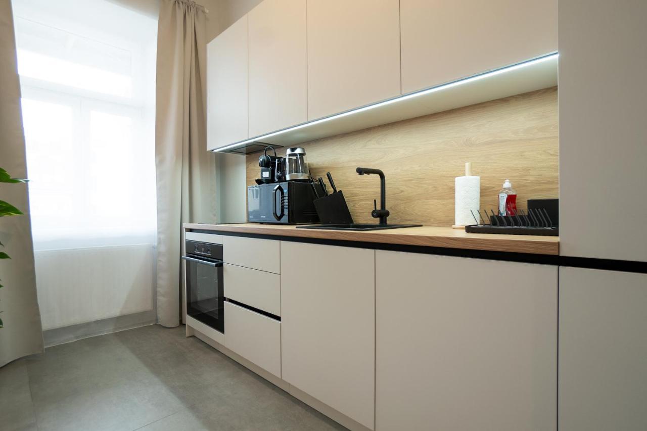 Chic 94M2 Apartment With A King-Size Bed Vídeň Exteriér fotografie